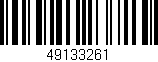 Código de barras (EAN, GTIN, SKU, ISBN): '49133261'