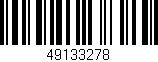 Código de barras (EAN, GTIN, SKU, ISBN): '49133278'