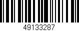 Código de barras (EAN, GTIN, SKU, ISBN): '49133287'