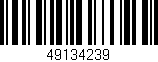 Código de barras (EAN, GTIN, SKU, ISBN): '49134239'