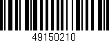 Código de barras (EAN, GTIN, SKU, ISBN): '49150210'