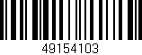 Código de barras (EAN, GTIN, SKU, ISBN): '49154103'