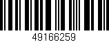 Código de barras (EAN, GTIN, SKU, ISBN): '49166259'
