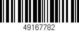 Código de barras (EAN, GTIN, SKU, ISBN): '49167782'