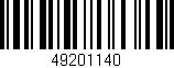 Código de barras (EAN, GTIN, SKU, ISBN): '49201140'