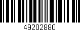 Código de barras (EAN, GTIN, SKU, ISBN): '49202880'