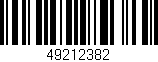 Código de barras (EAN, GTIN, SKU, ISBN): '49212382'