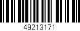 Código de barras (EAN, GTIN, SKU, ISBN): '49213171'