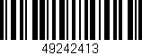 Código de barras (EAN, GTIN, SKU, ISBN): '49242413'