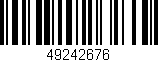 Código de barras (EAN, GTIN, SKU, ISBN): '49242676'