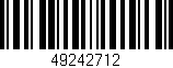 Código de barras (EAN, GTIN, SKU, ISBN): '49242712'
