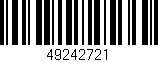 Código de barras (EAN, GTIN, SKU, ISBN): '49242721'