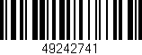 Código de barras (EAN, GTIN, SKU, ISBN): '49242741'