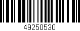 Código de barras (EAN, GTIN, SKU, ISBN): '49250530'