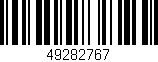 Código de barras (EAN, GTIN, SKU, ISBN): '49282767'