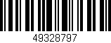 Código de barras (EAN, GTIN, SKU, ISBN): '49328797'