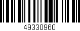 Código de barras (EAN, GTIN, SKU, ISBN): '49330960'