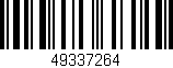 Código de barras (EAN, GTIN, SKU, ISBN): '49337264'