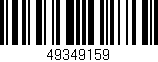 Código de barras (EAN, GTIN, SKU, ISBN): '49349159'