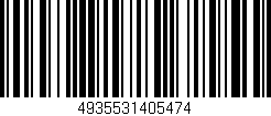 Código de barras (EAN, GTIN, SKU, ISBN): '4935531405474'