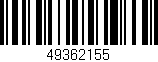 Código de barras (EAN, GTIN, SKU, ISBN): '49362155'