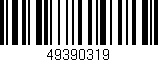 Código de barras (EAN, GTIN, SKU, ISBN): '49390319'