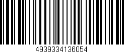 Código de barras (EAN, GTIN, SKU, ISBN): '4939334136054'