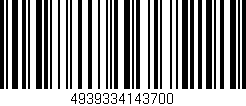 Código de barras (EAN, GTIN, SKU, ISBN): '4939334143700'