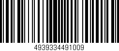 Código de barras (EAN, GTIN, SKU, ISBN): '4939334491009'