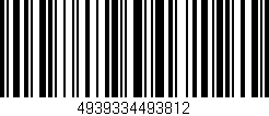 Código de barras (EAN, GTIN, SKU, ISBN): '4939334493812'