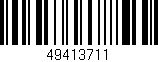 Código de barras (EAN, GTIN, SKU, ISBN): '49413711'