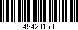 Código de barras (EAN, GTIN, SKU, ISBN): '49429159'