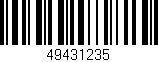 Código de barras (EAN, GTIN, SKU, ISBN): '49431235'