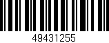 Código de barras (EAN, GTIN, SKU, ISBN): '49431255'