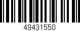 Código de barras (EAN, GTIN, SKU, ISBN): '49431550'