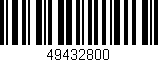 Código de barras (EAN, GTIN, SKU, ISBN): '49432800'