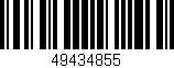 Código de barras (EAN, GTIN, SKU, ISBN): '49434855'