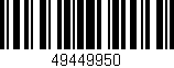 Código de barras (EAN, GTIN, SKU, ISBN): '49449950'