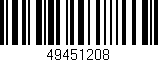 Código de barras (EAN, GTIN, SKU, ISBN): '49451208'