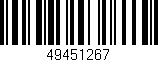 Código de barras (EAN, GTIN, SKU, ISBN): '49451267'
