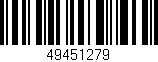Código de barras (EAN, GTIN, SKU, ISBN): '49451279'