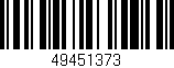 Código de barras (EAN, GTIN, SKU, ISBN): '49451373'