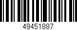 Código de barras (EAN, GTIN, SKU, ISBN): '49451887'