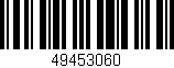 Código de barras (EAN, GTIN, SKU, ISBN): '49453060'