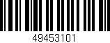 Código de barras (EAN, GTIN, SKU, ISBN): '49453101'