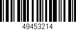 Código de barras (EAN, GTIN, SKU, ISBN): '49453214'
