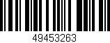 Código de barras (EAN, GTIN, SKU, ISBN): '49453263'