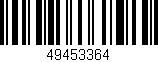 Código de barras (EAN, GTIN, SKU, ISBN): '49453364'