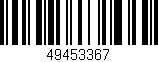 Código de barras (EAN, GTIN, SKU, ISBN): '49453367'