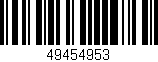 Código de barras (EAN, GTIN, SKU, ISBN): '49454953'